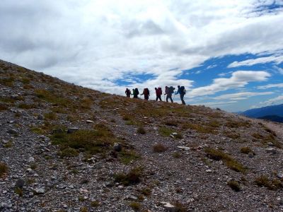 013-Die Watzmaenner im Steig Sentiero Costanzi
